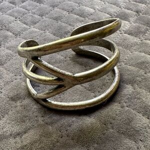 Lucky Brand Peace Sign Cuff